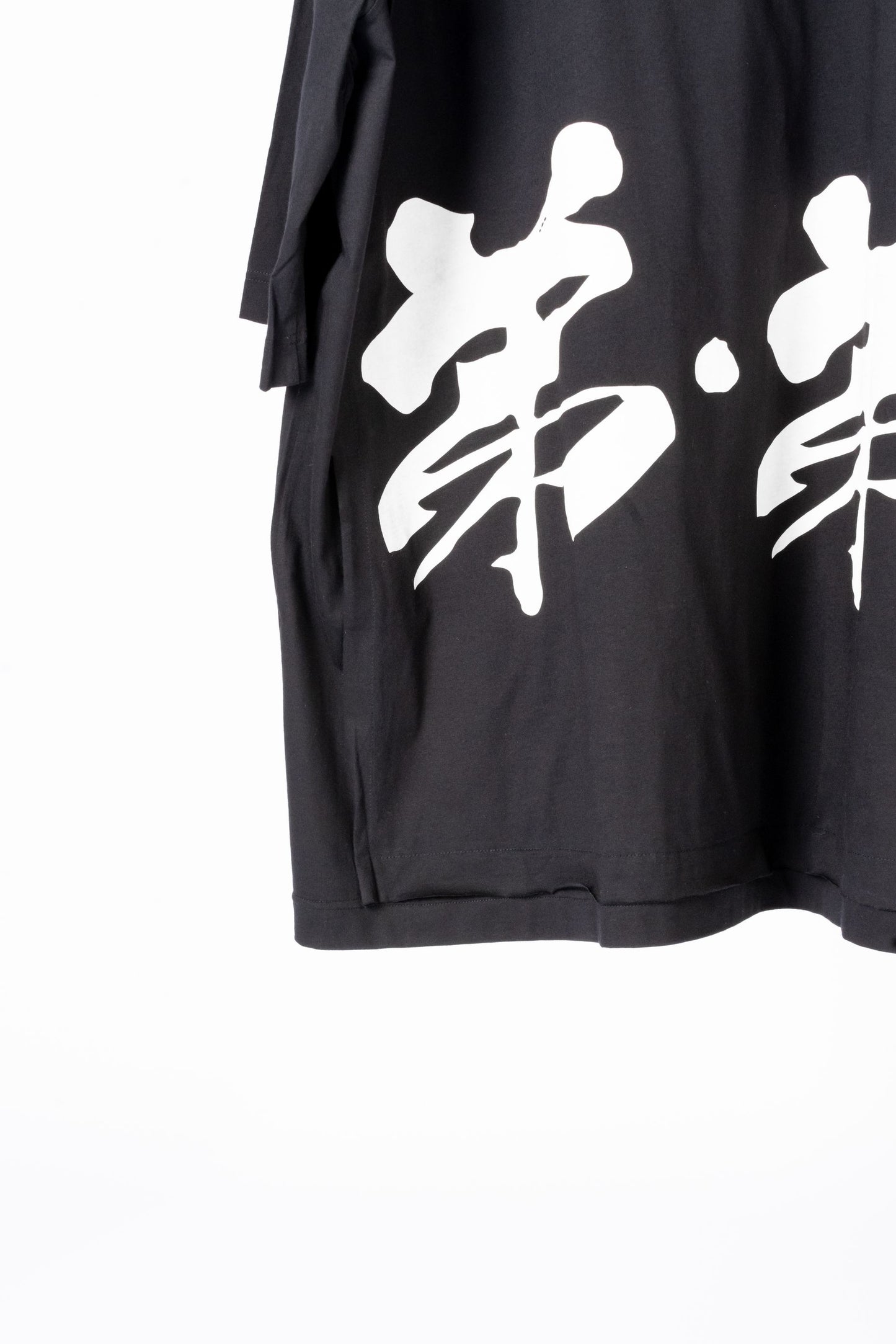 Oversized Turtle Neck T-shirt with Multi-Pockets