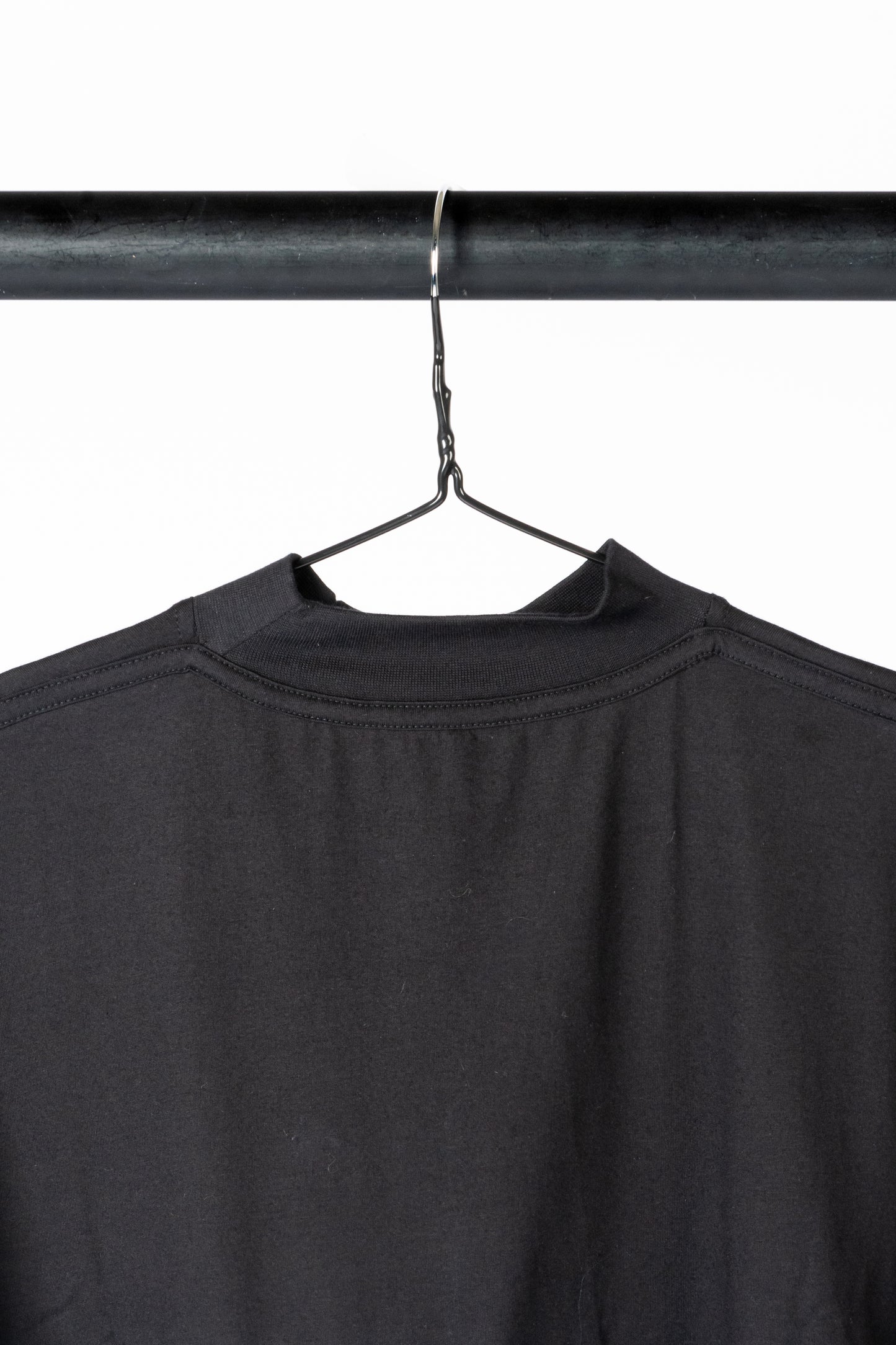 Oversized Turtle Neck T-shirt with Multi-Pockets